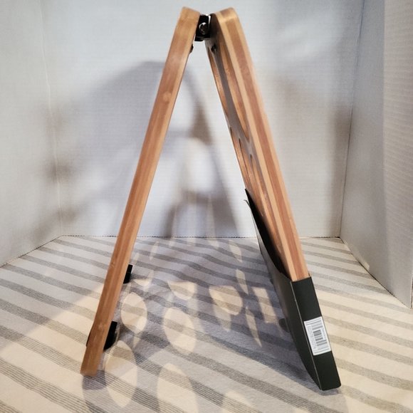 NWT Rabbit Bamboo 8 bottle wine rack - Picture 9 of 11